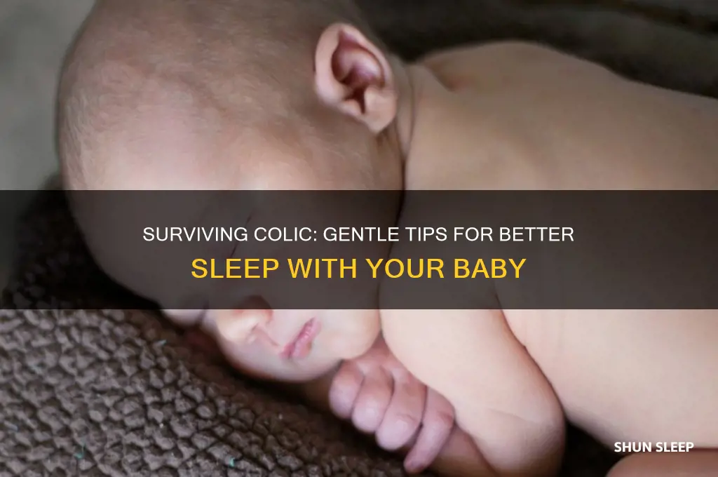 how to get sleep with a colicky baby