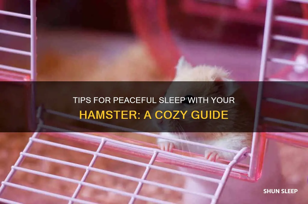 how to get sleep with a hamster