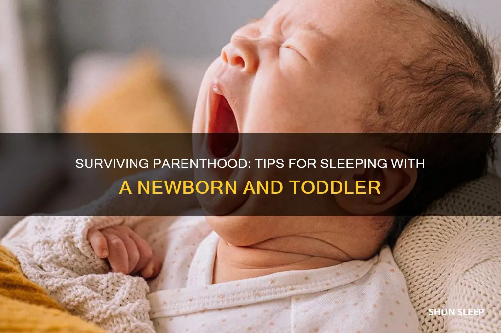 how to get sleep with a newborn and toddler