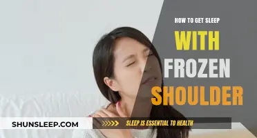 Frozen Shoulder Relief: Sleep Strategies for Comfort and Rest