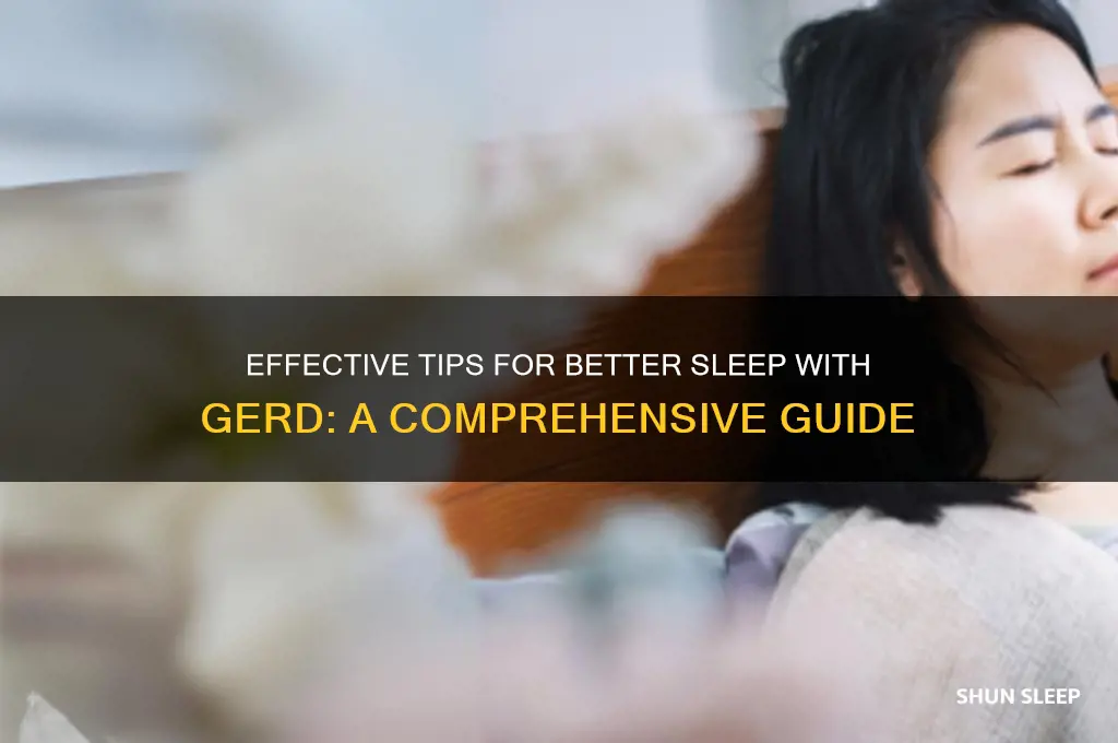 how to get sleep with gerd