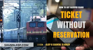 Smart Tips to Secure Sleeper Class Tickets Without Prior Booking