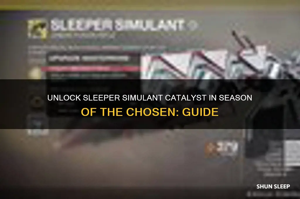 how to get sleeper simulant catalyst season of the chosen