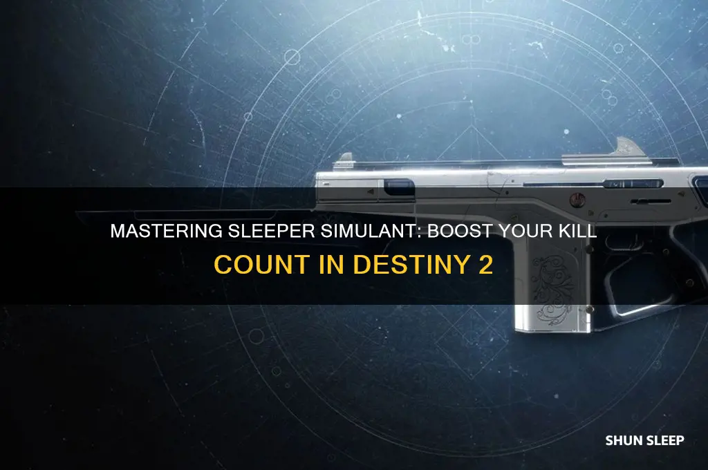 how to get sleeper simulant number of kills