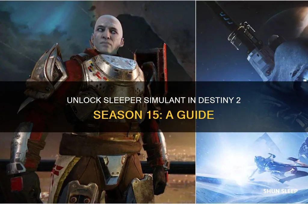 how to get sleeper simulant season 15