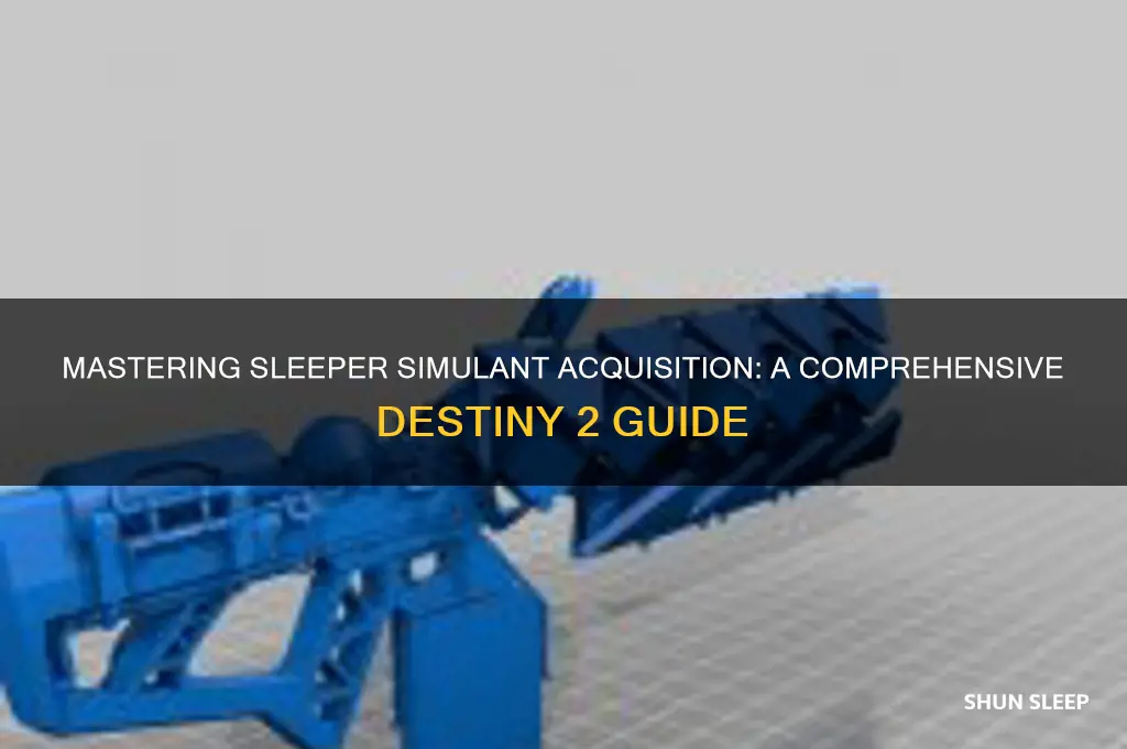 how to get sleeper simulent