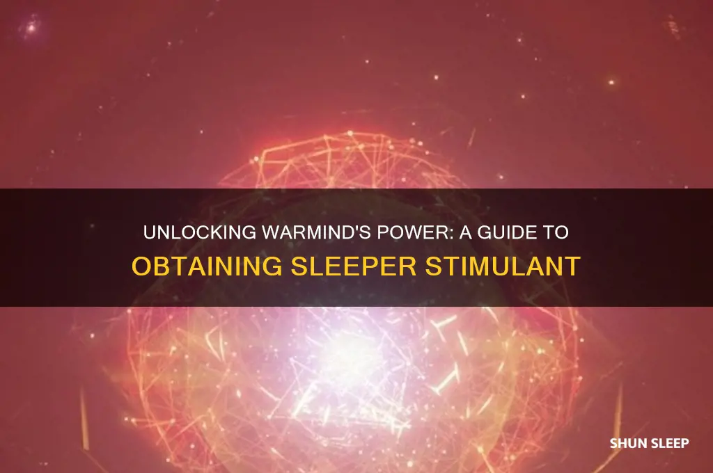 how to get sleeper tstimulant warmind