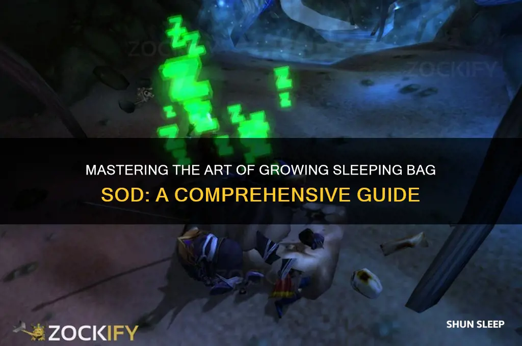 how to get sleeping bag sod