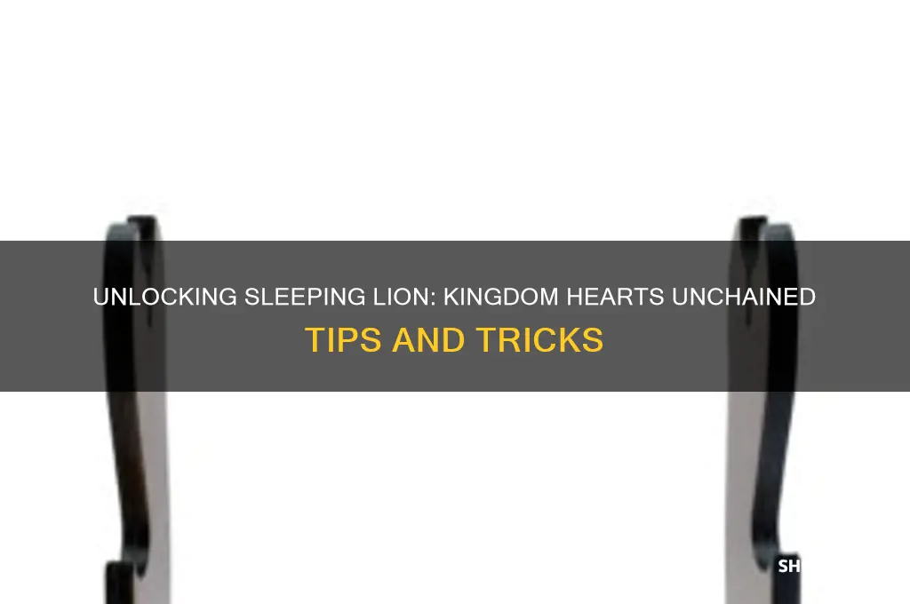 how to get sleeping loin in kingdom heart unchain