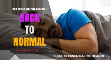 Reset Your Sleep: Tips to Restore a Healthy Sleeping Schedule