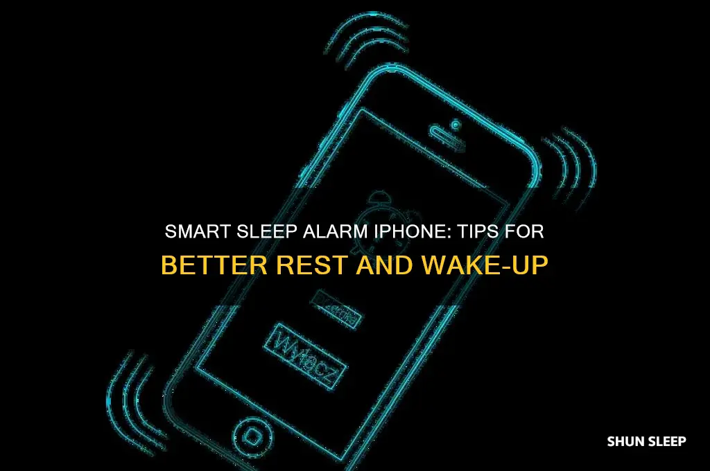 how to get smart sleep alarm iphone