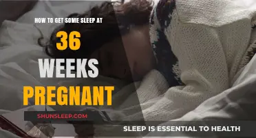 Pregnancy Sleep Tips: Comfortable Rest at 36 Weeks Pregnant
