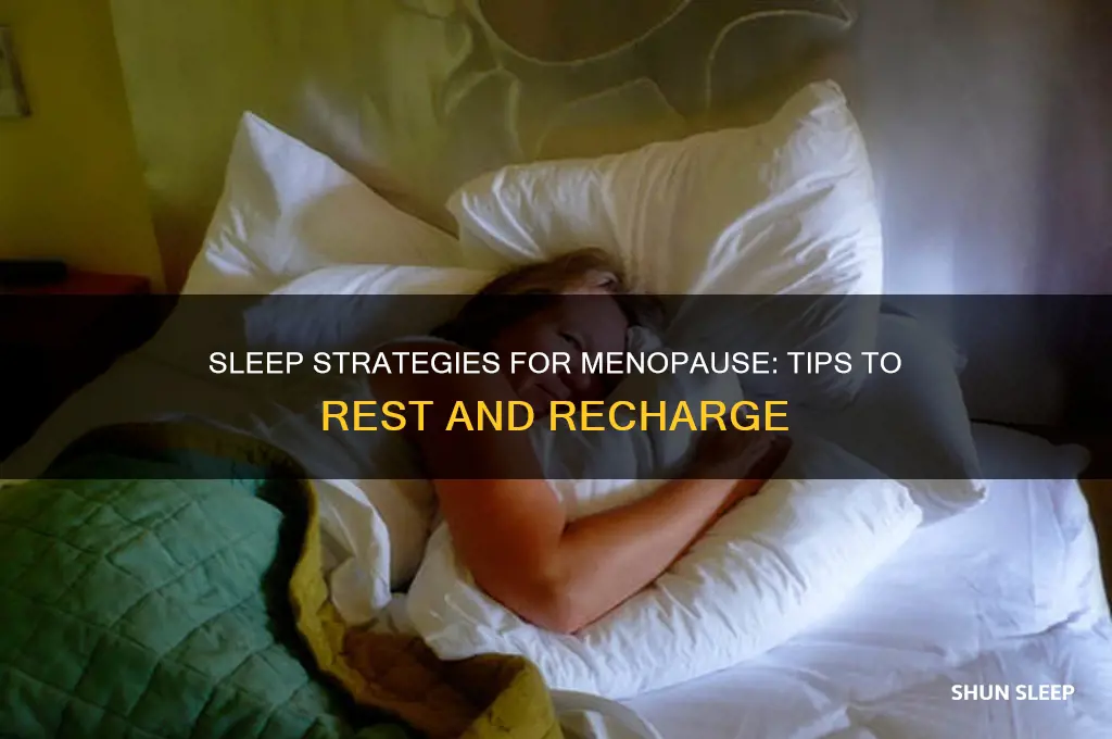 how to get some sleep during menopause