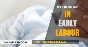 Early Labour Sleep Tips: Rest Strategies for Expectant Parents
