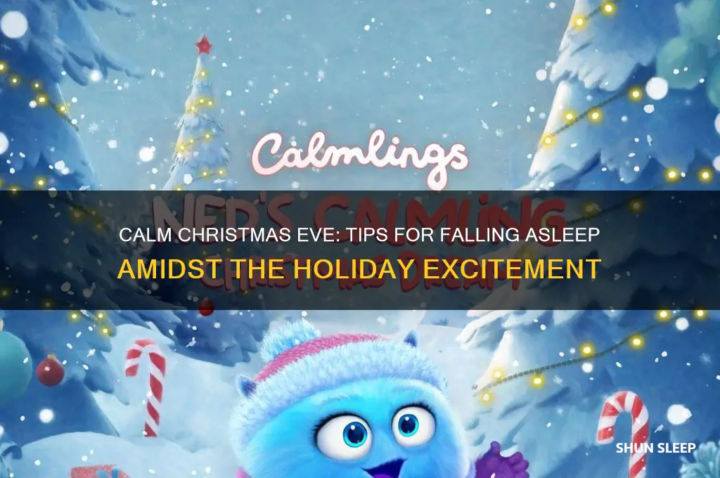 how to get some sleep on christmas eve