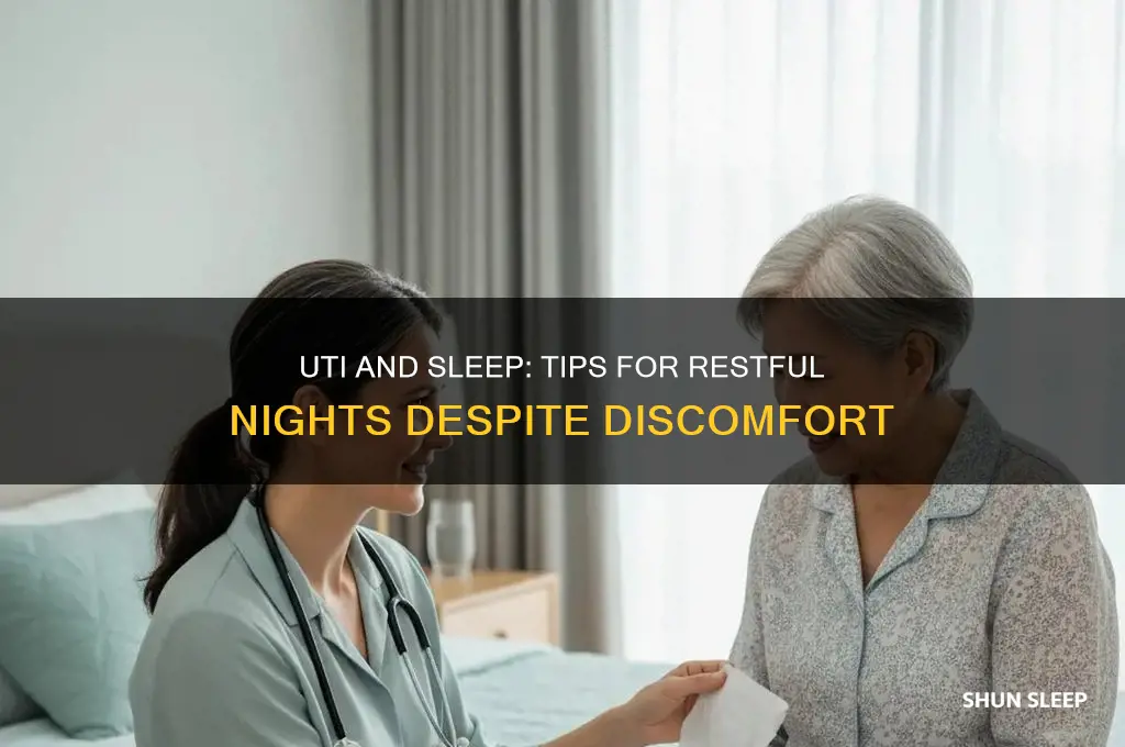 how to get some sleep when you have a uti