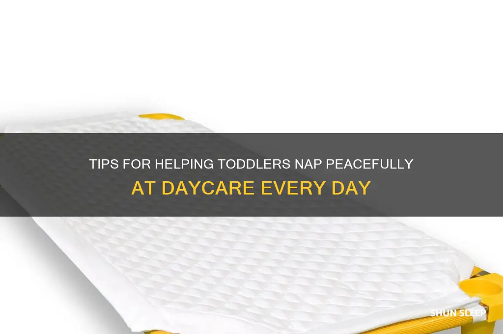 how to get someone to sleep at day care