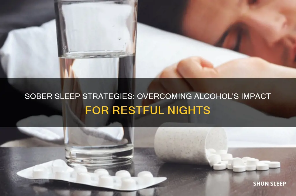 how to get sound sleep if you have had alcohol