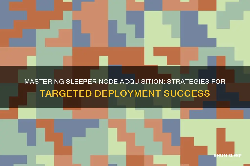 how to get specific sleeper nodes