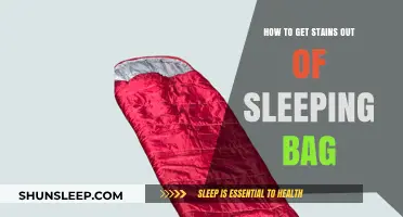 Effective Tips to Remove Stubborn Stains from Your Sleeping Bag