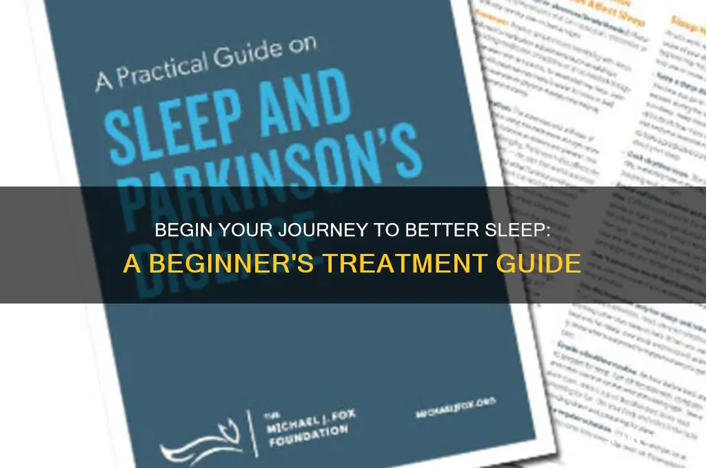 how to get started with sleep treatment