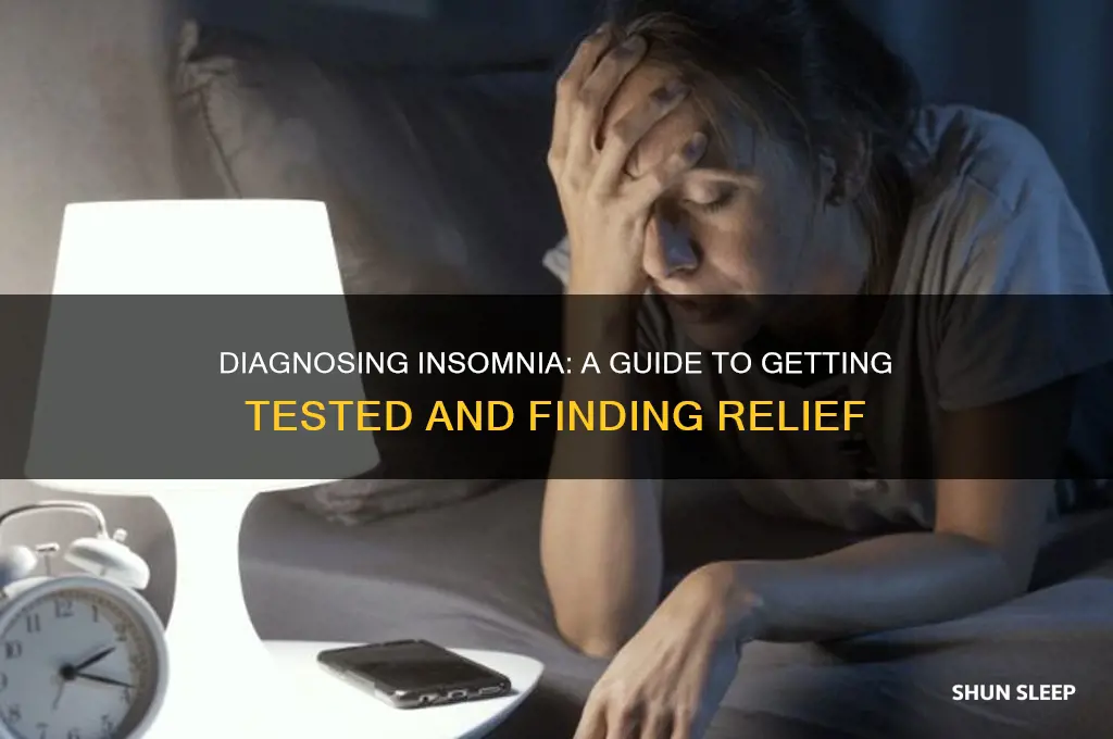 how to get tested for insomnia
