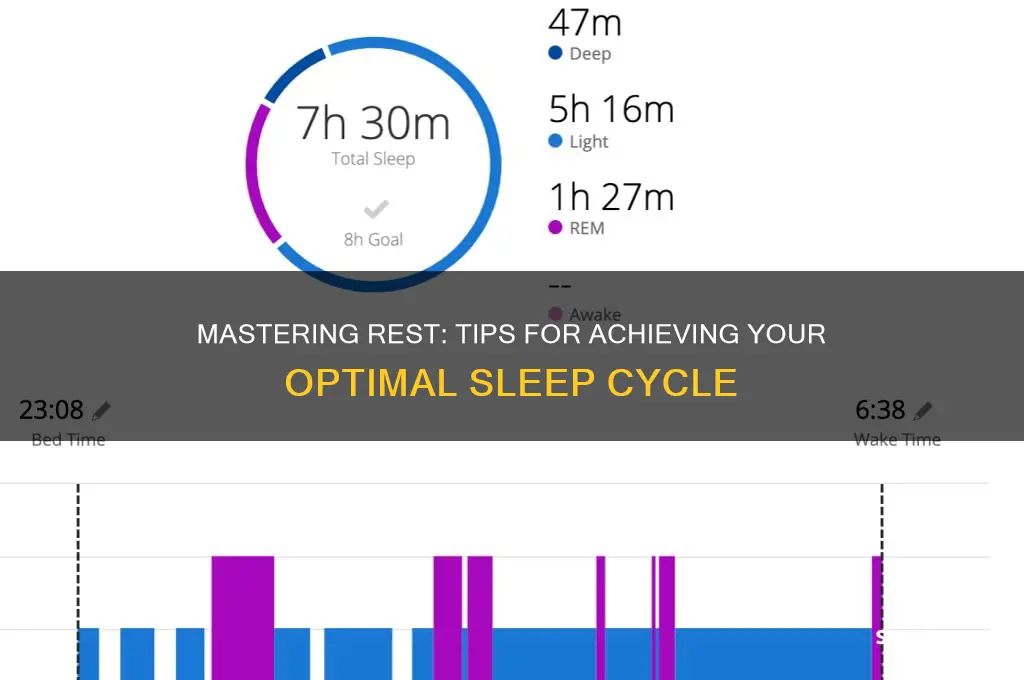 how to get the best sleep cycle