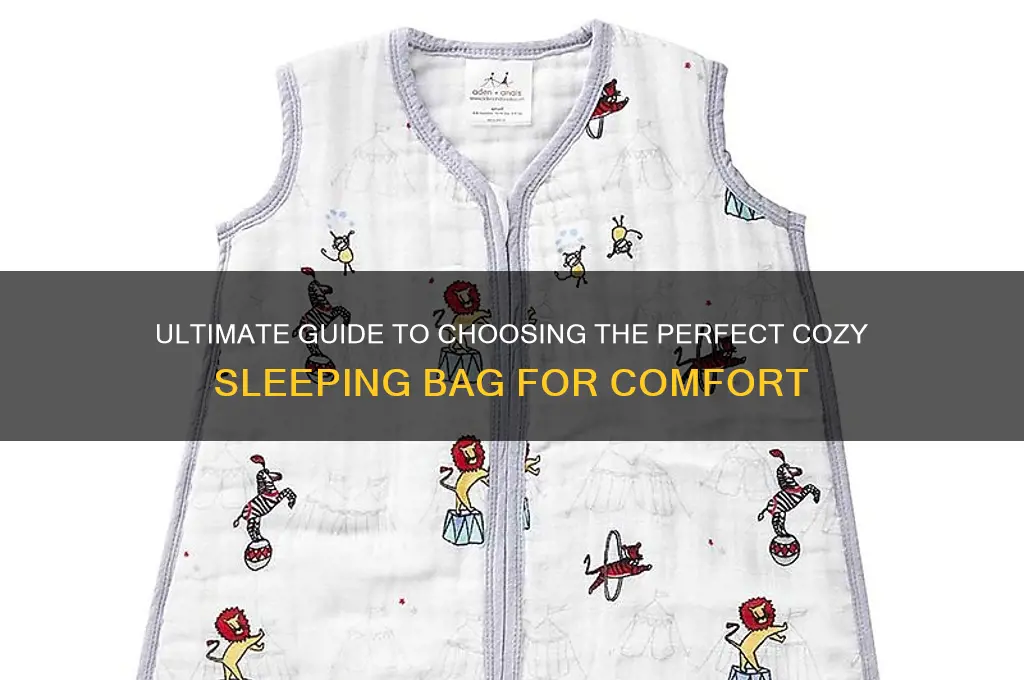 how to get the cozy sleeping bag