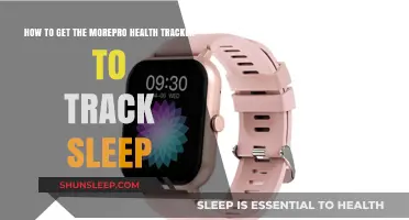 Mastering Sleep Tracking: A Guide to Using MorePro Health Tracker