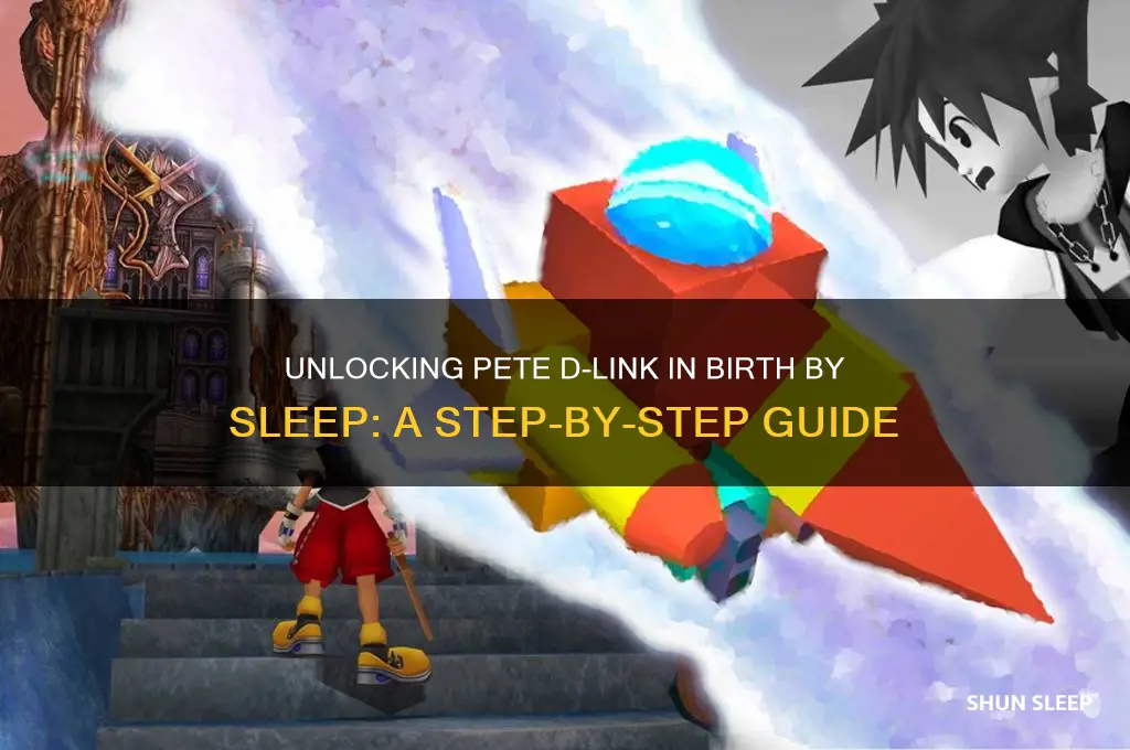 how to get the pete d-link in birth by sleep