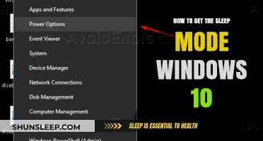 Mastering Sleep Mode: A Quick Guide for Windows 10 Users