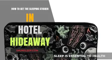 Unlock Hotel Hideaway's Sleeping Sticker: A Quick Guide