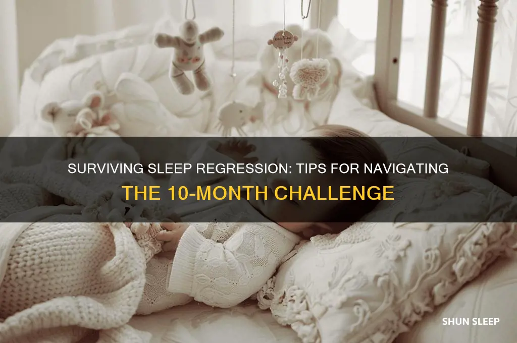 how to get through 10 month sleep regression