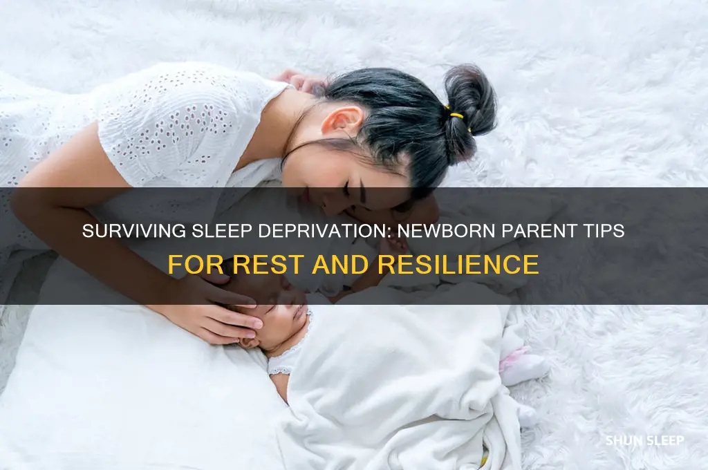 how to get through sleep deprivation with a newborn