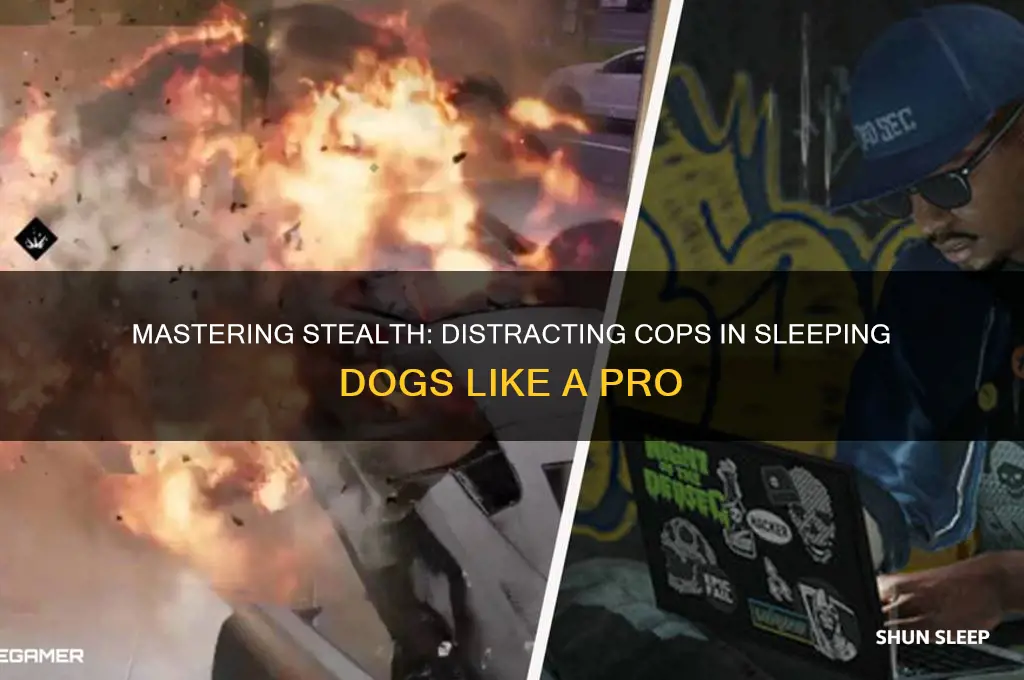 how to get to distract the cops sleeping dogs