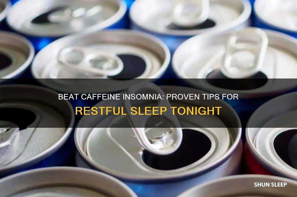 how to get to sleep after caffeine