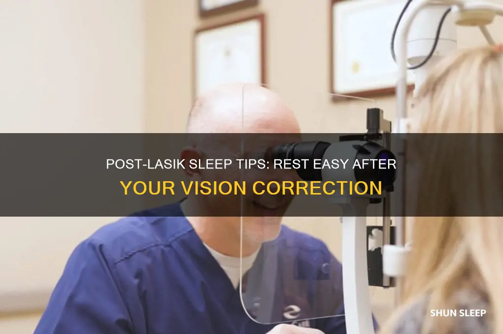 how to get to sleep after lasikplus