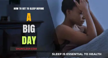 Mastering Rest: Proven Tips for Quality Sleep Before a Big Day