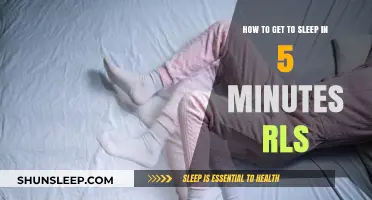 Quick Sleep Tips: Overcome RLS and Drift Off in Minutes