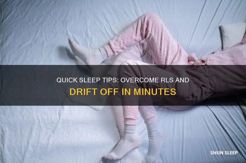 how to get to sleep in 5 minutes rls