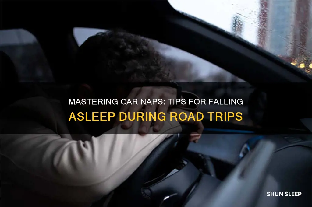 how to get to sleep in a moving car