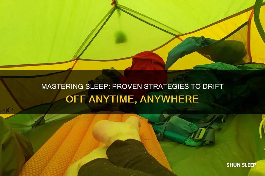 how to get to sleep no matter what