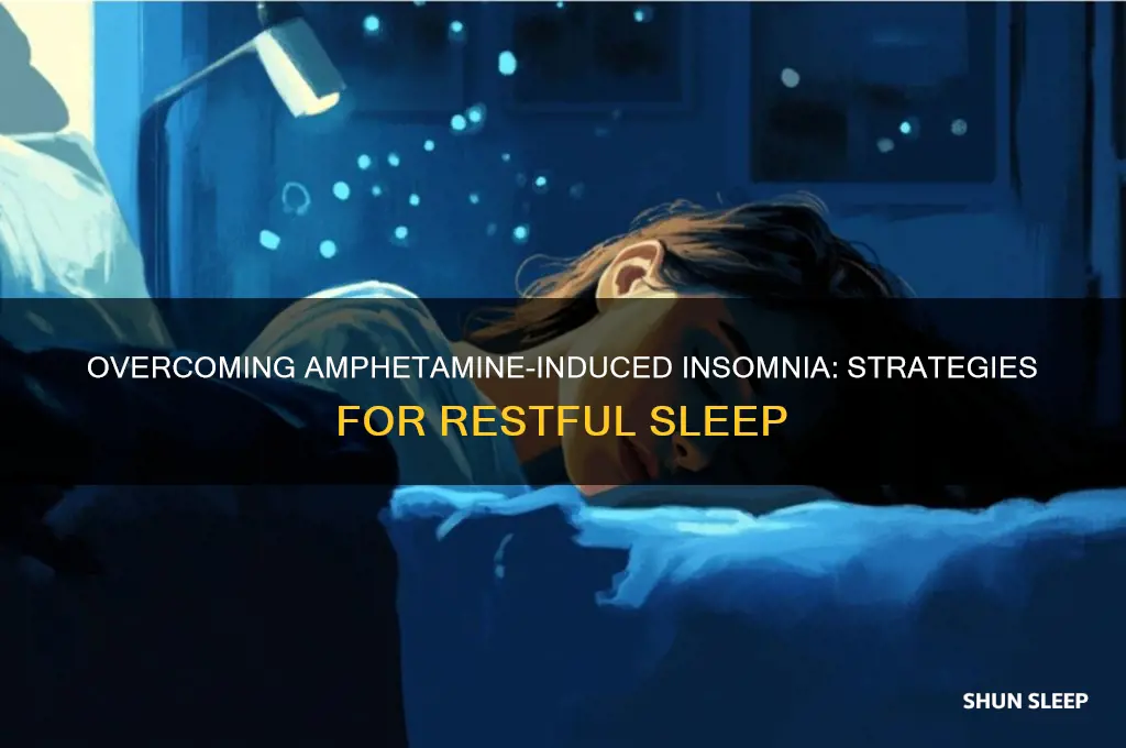 how to get to sleep on amphetamine