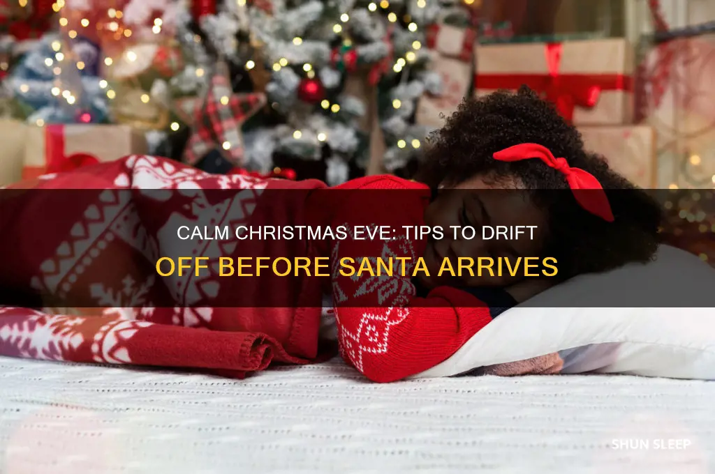 how to get to sleep on christmas eve