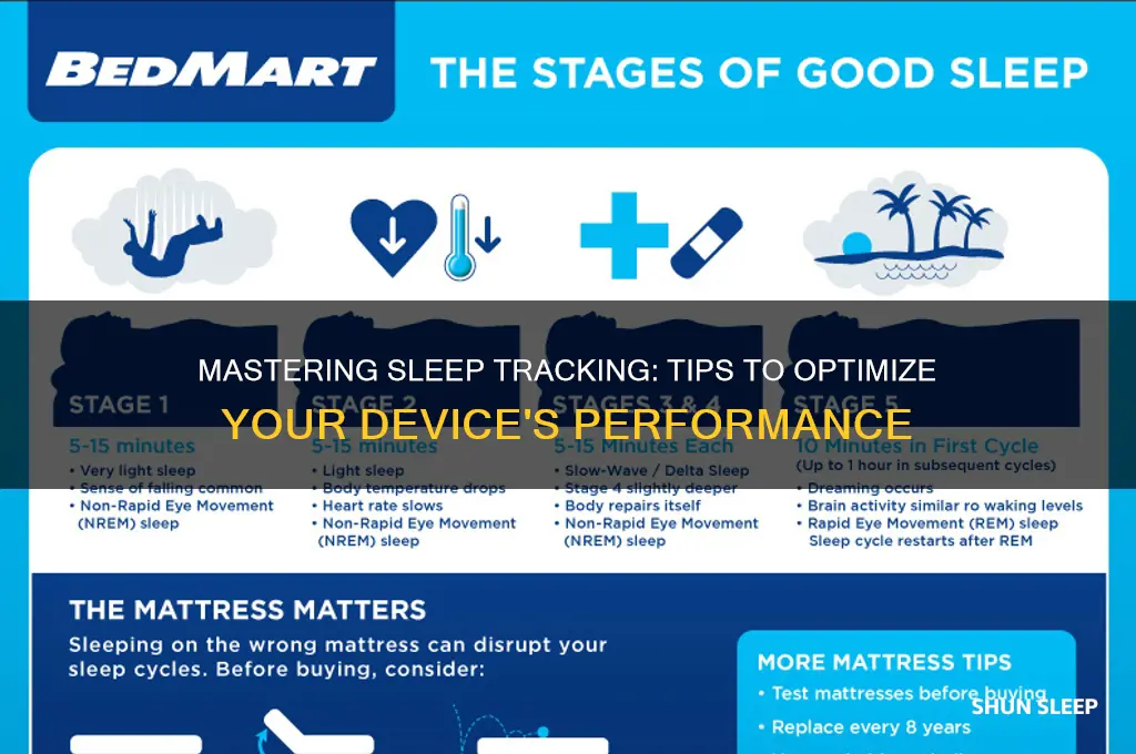 how to get to sleep tracker to work on my