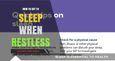 Calm Your Mind: Effective Tips for Restless Sleepers to Drift Off