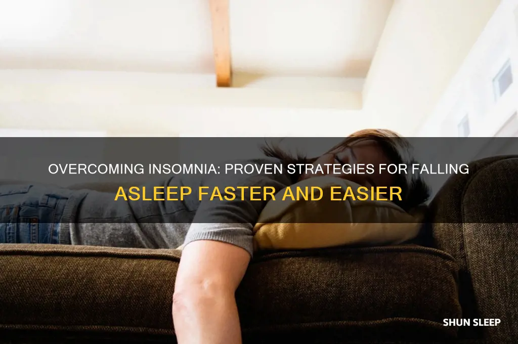 how to get to sleep when you have insomnia