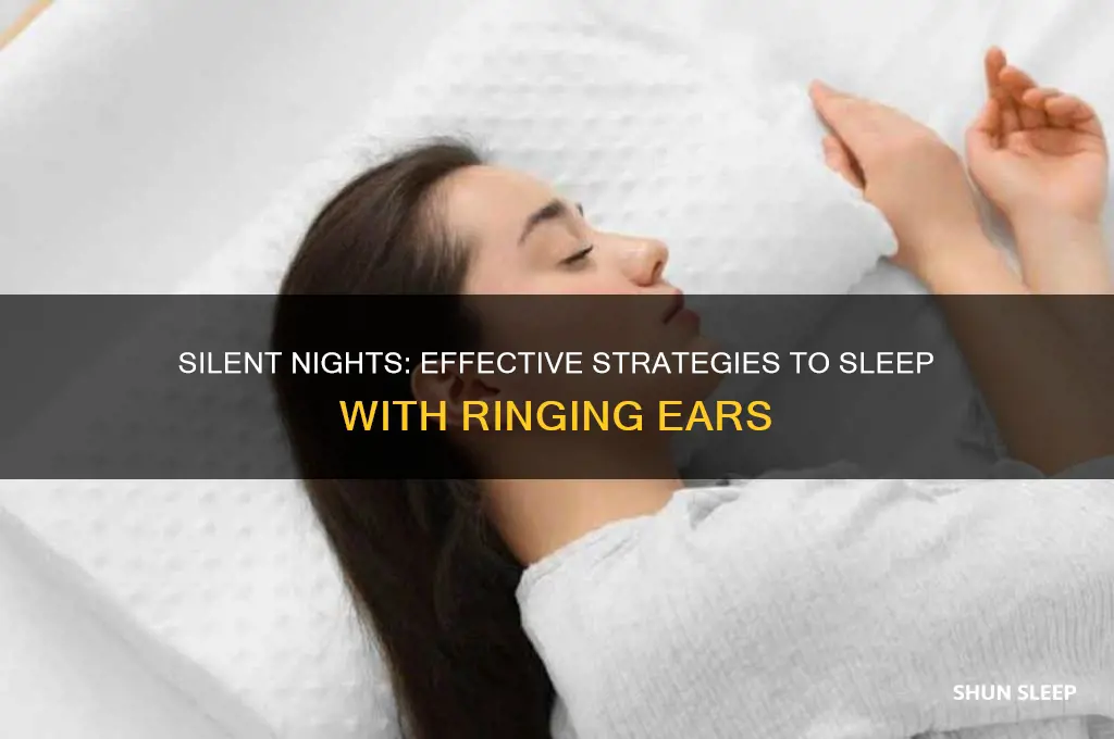 how to get to sleep with ringing ears