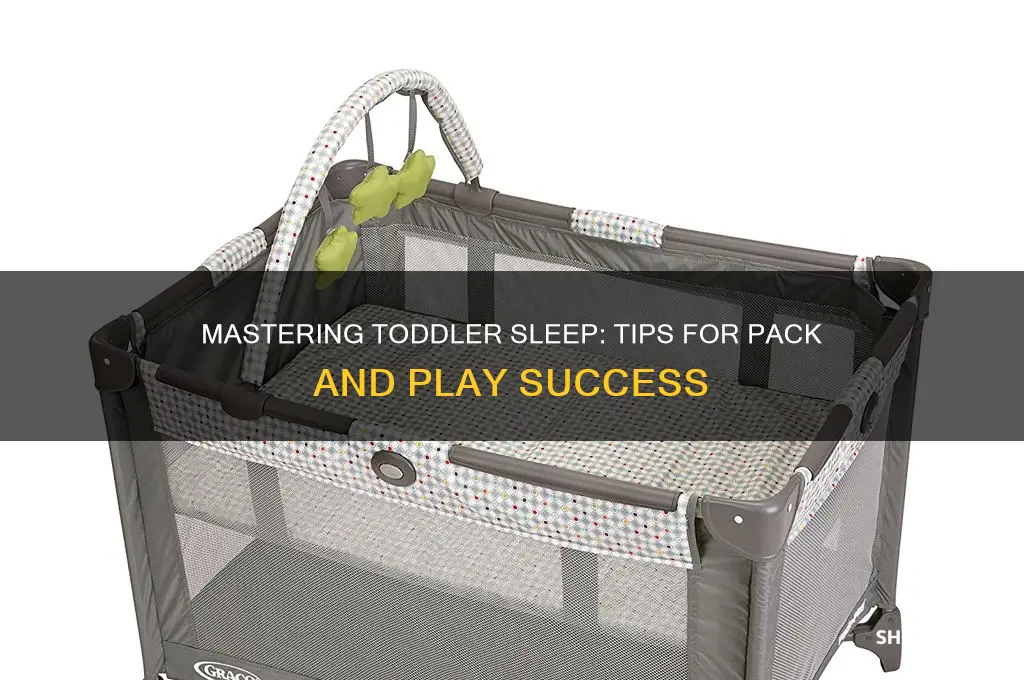 how to get toddler to sleep in pack and play