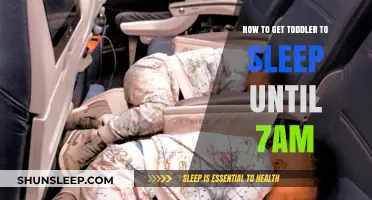 Toddler Sleep Solutions: Tips for 7 AM Wake-Ups